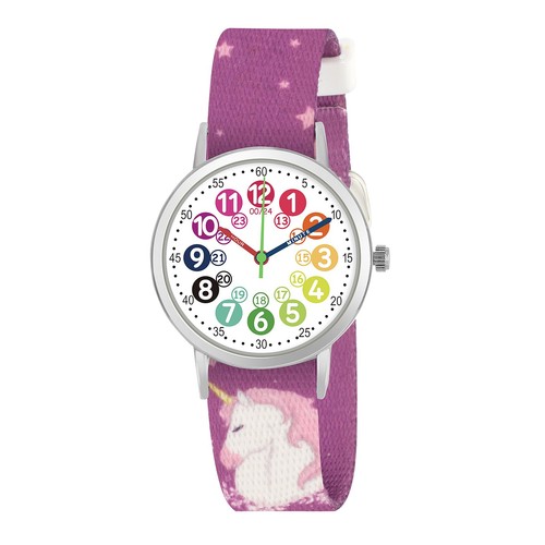 Kinderuhr einhorn analog - kinderuhr,