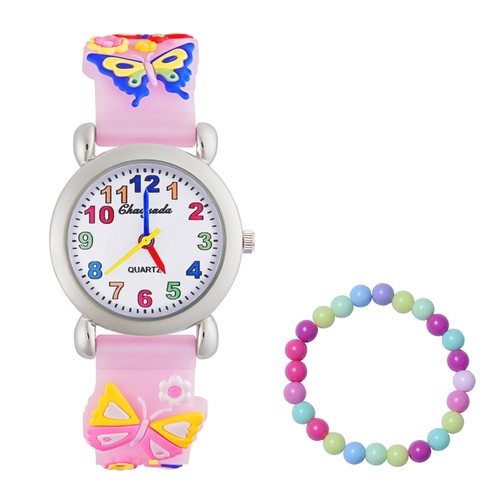 Kinderuhr muxijia g01 - kinderuhr, rosa