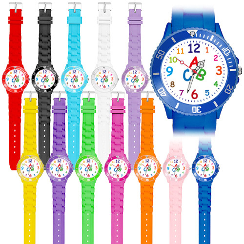 Kinder armbanduhr silikon uhr - armbanduhr,